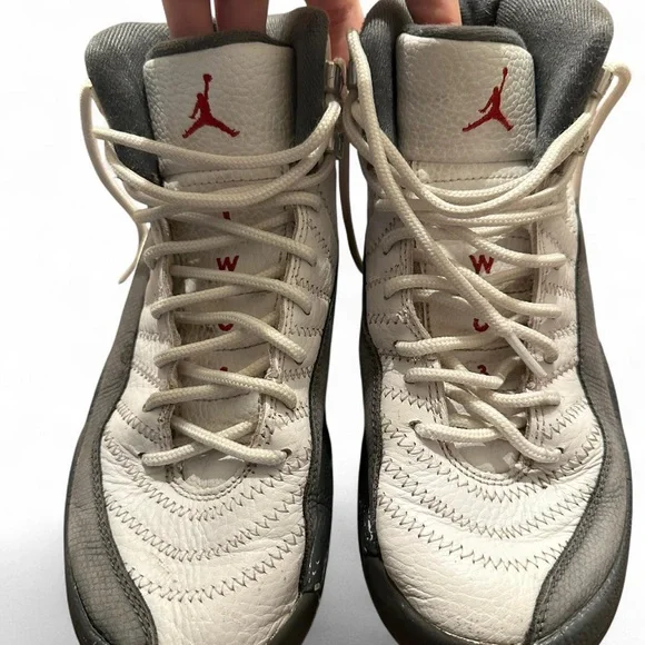 Jordan White and Black Athletic Shoes - Picture 2 of 5